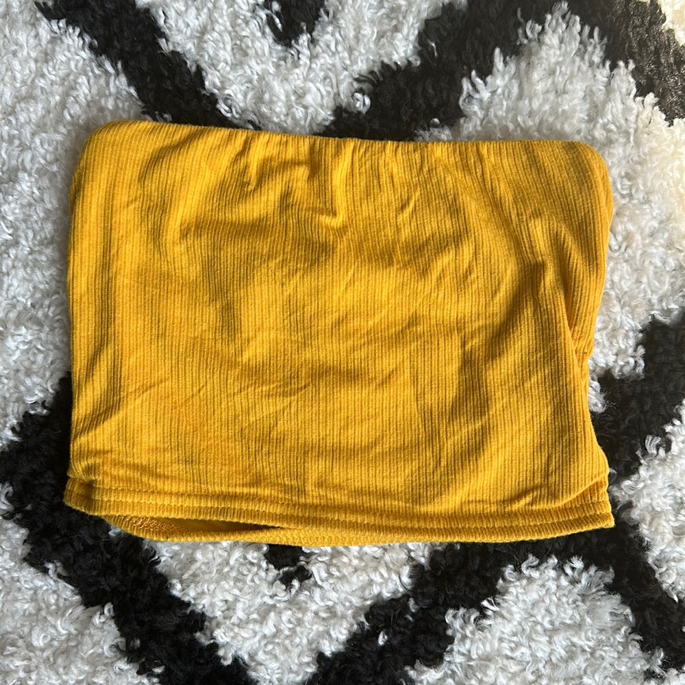 Yellow Tube Top